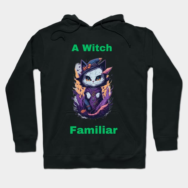 A Witchs Familiar Hoodie by Shopkreativco